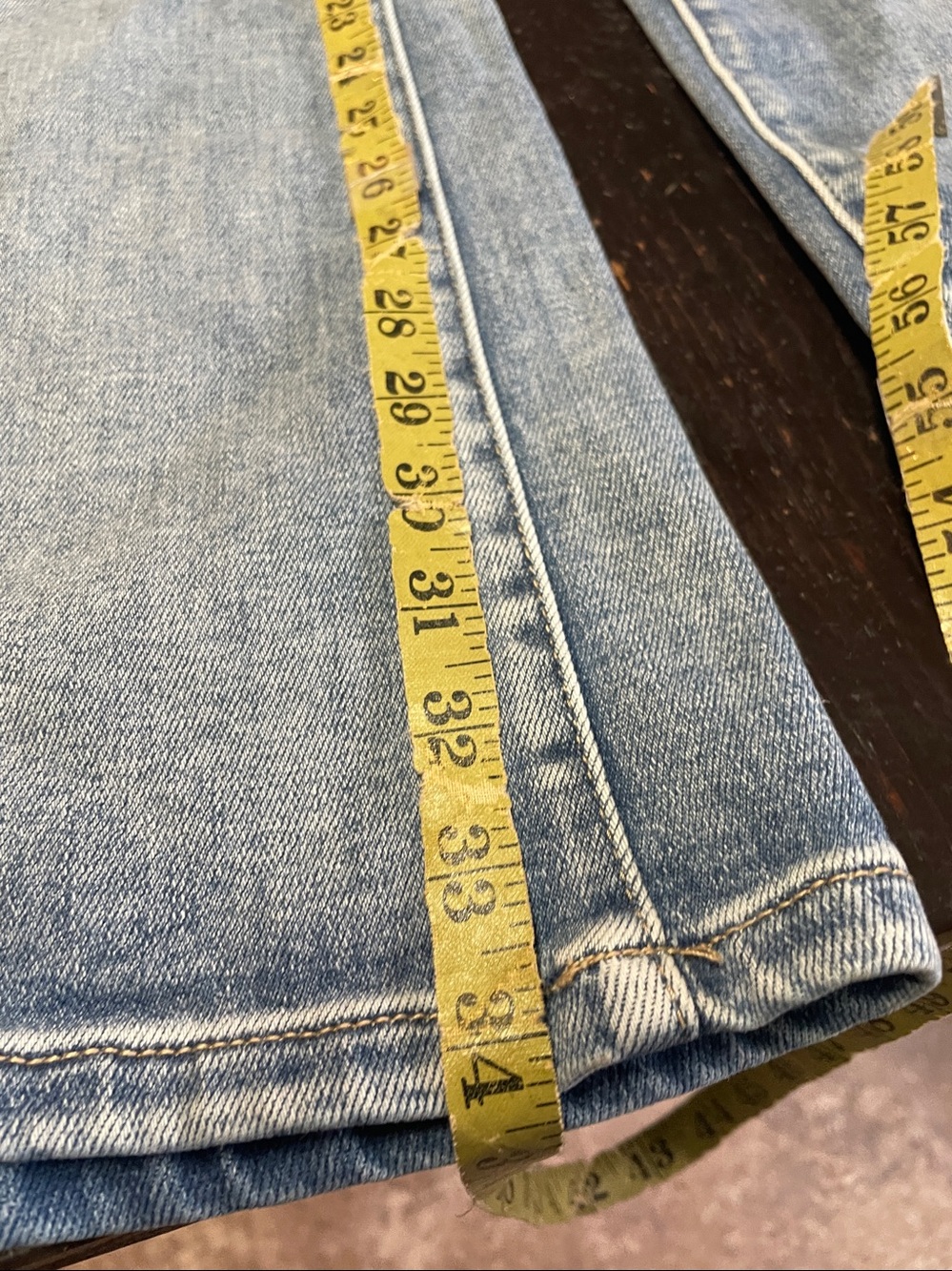 Risen Jeans Women's Flare Front Pocket Jeans Size 31. - Picture 12 of 13